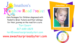 Care Packages for Children diagnosed with Cancer